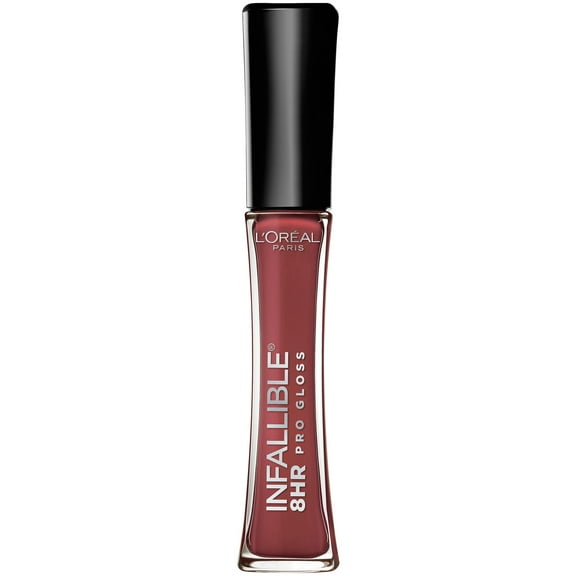 L'Oreal Paris Infallible 8 Hour Liquid Pro Lip Gloss, Sangria, 0.21 fl oz