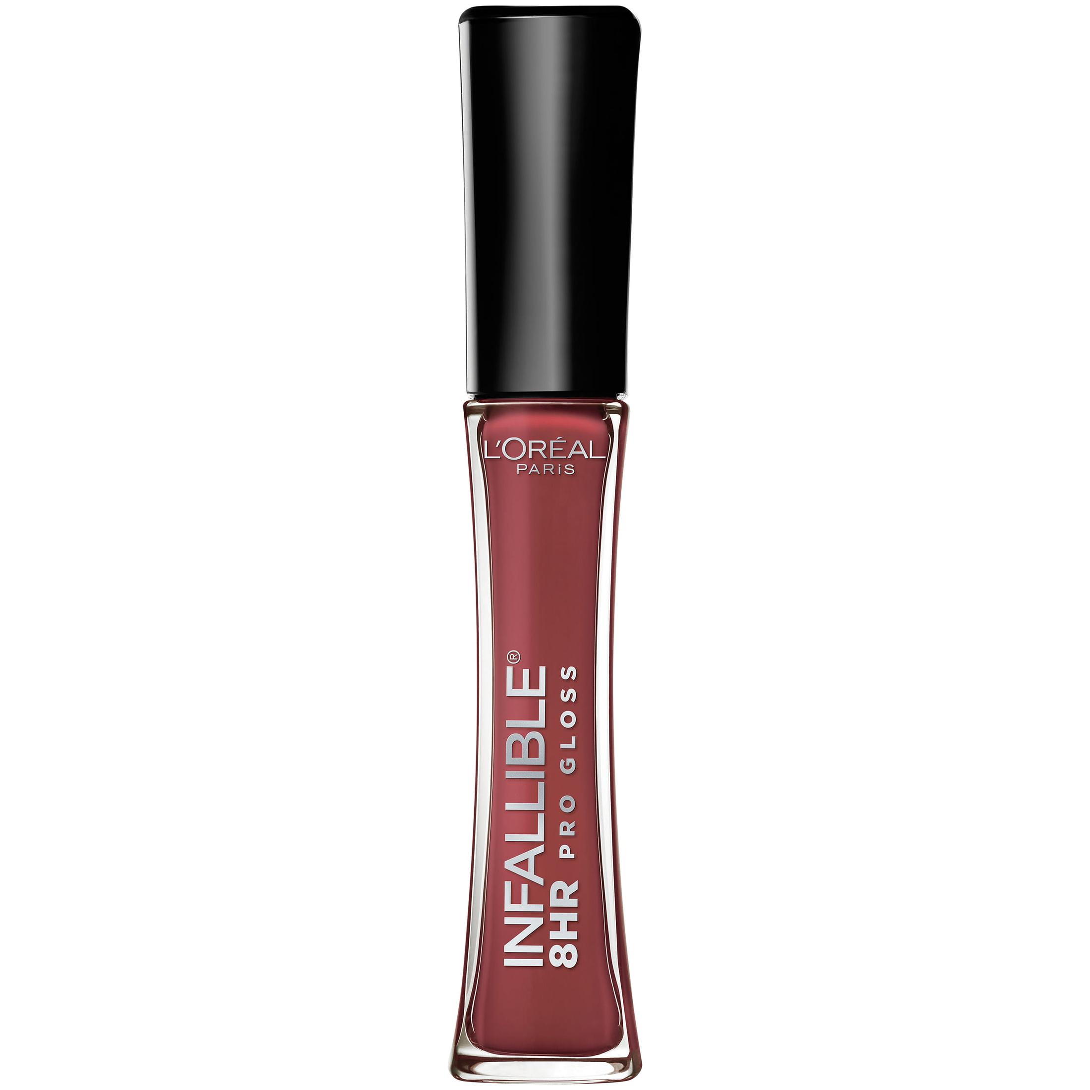 L'Oreal Paris Infallible 8 Hour Pro Hydrating Lip Gloss, Sangria - image 1 of 5