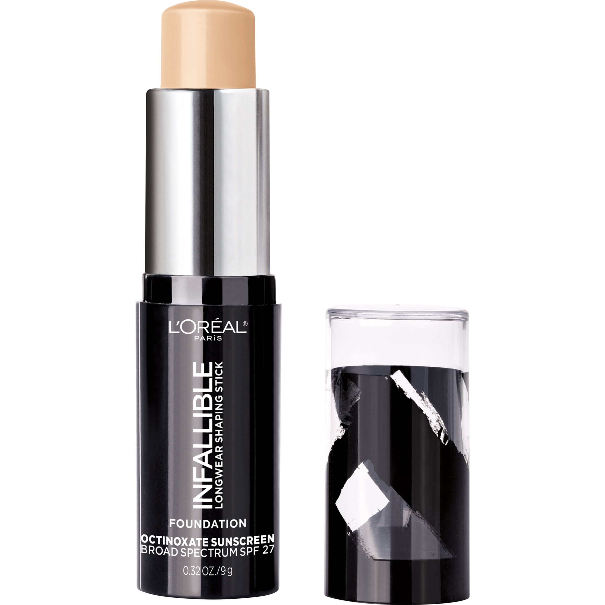 L'Oreal Paris Infallible Longwear Shaping Foundation Makeup Sticks, Nude Beige