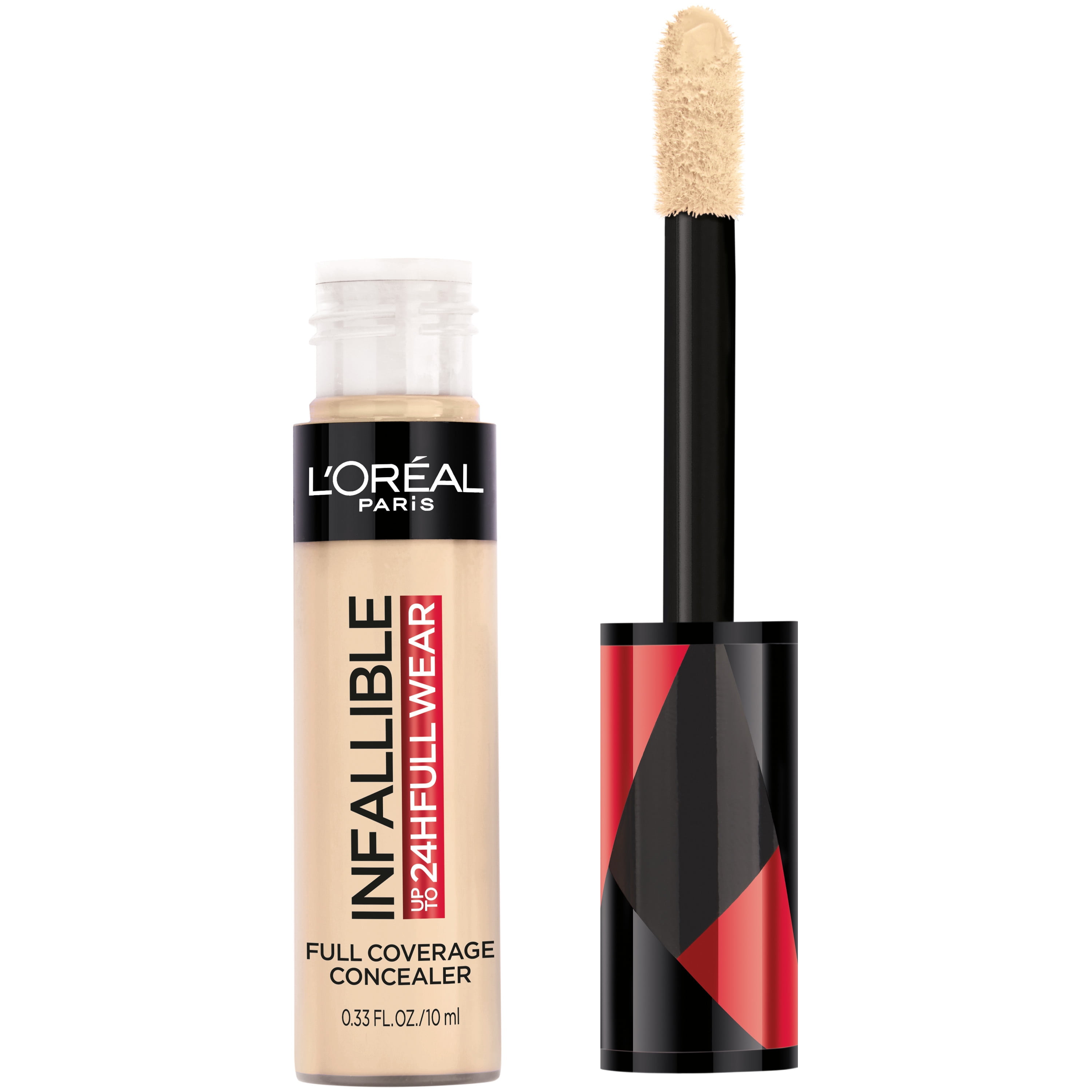 L'Oreal Paris Infallible Full Wear Liquid Concealer, Waterproof Up To 24H Full Coverage, 0.33 fl oz