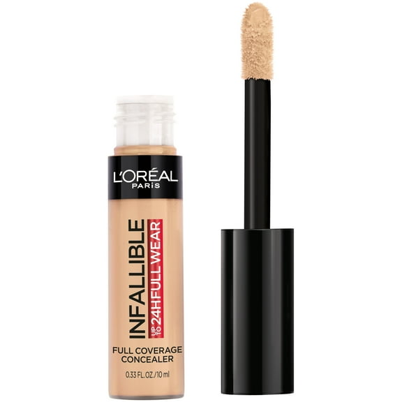 L'Oreal Paris Infallible Full Wear Concealer, Full Coverage, Pecan, 0.33 fl oz