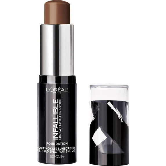 L'Oreal Paris Infallible Longwear Stick Foundation Makeup, SPF 17, Espresso, 0.32 oz