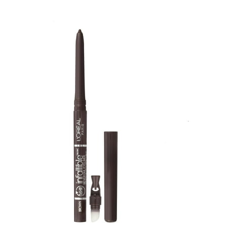L'Oreal Paris Infallible Never Fail Pencil Eyeliner with Built in Sharpener, Navy