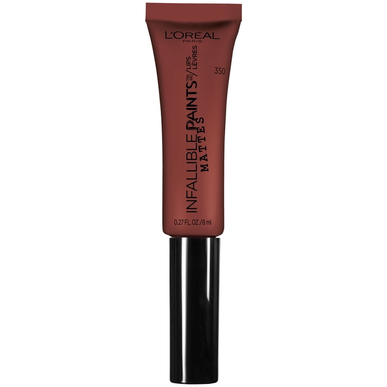 L'Oreal Paris Infallible Matte PAINTS/LIPS, High Impact Full Coverage  Cinna-Bomb - Walmart.com