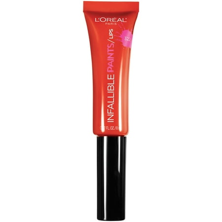 L'Oreal Paris Infallible Paints Liquid Lipstick, Fearless Fuchsia