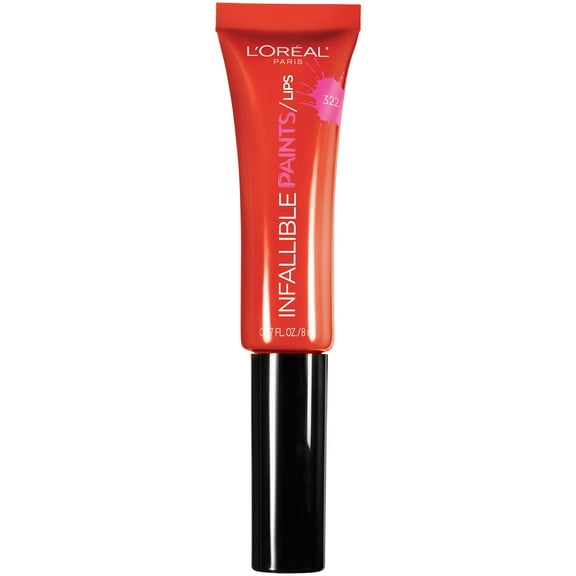 L'Oreal Paris Infallible Paints Liquid Lipstick, Fearless Fuchsia