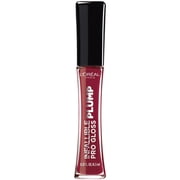 LOreal Paris Infallible Pro Gloss Plump Lip Gloss, Ruby Sheen, Creams, 0.21 fl oz