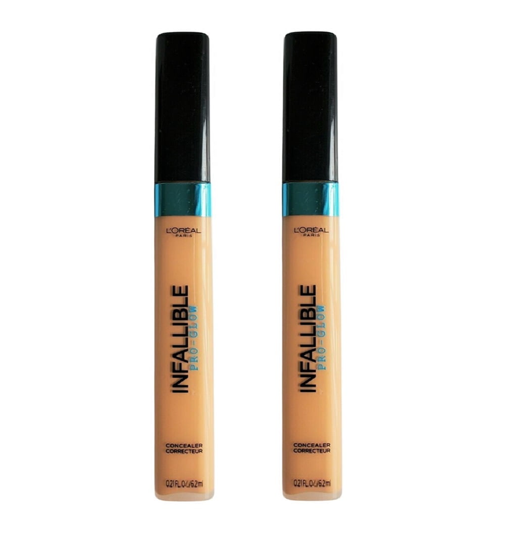 L'Oreal Paris Infallible Pro-Glow Concealer in Natural Beige 04 for Women, Pack of 2