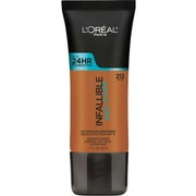 L'Oreal Paris Infallible Pro-Glow Liquid Foundation Makeup, SPF 15, 212 Cocoa, 1 fl oz