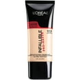 thumbnail interactive-video image 1 of L'Oreal Paris Infallible Pro Matte Liquid Foundation Makeup, 101.5 Ivory Buff, 1 fl oz, 1 of 6