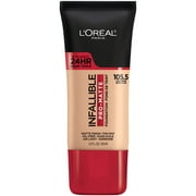LOreal Paris Infallible Pro Matte Liquid Foundation Makeup, 105.5 Light Beige, 1 oz