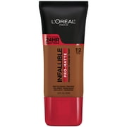 L'Oreal Paris Infallible Pro-Matte Liquid Foundation Makeup, 112 Cocoa, 1 fl oz