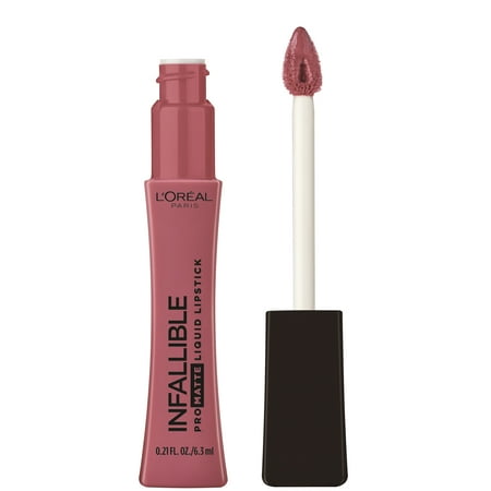 L'Oreal Paris Infallible Pro Matte Liquid Lipstick, Up to 16HR Wear, Petal Potion, 0.21 fl. oz.