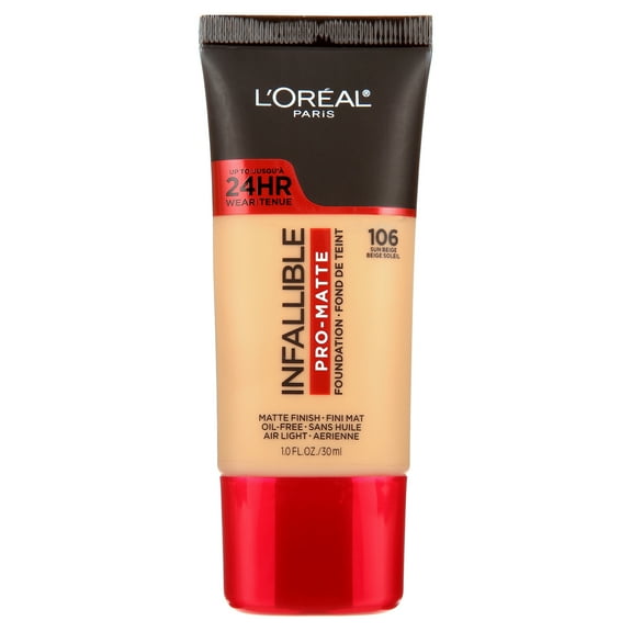 L'Oreal Paris Infallible Pro-Matte Liquid Longwear Foundation Sun Beige 1 oz