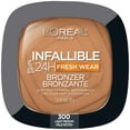 thumbnail image 1 of L'Oreal Paris Infallible Soft Matte Bronzer, Light Medium, 0.31 oz, 1 of 10