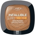 thumbnail interactive-video image 1 of L'Oreal Paris Infallible Soft Matte Bronzer, Medium, 0.31 oz, 1 of 6