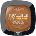 thumbnail interactive-video image 1 of L'Oreal Paris Infallible Soft Matte Bronzer, Tan, 0.31 oz, 1 of 6