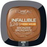 LOreal Paris Infallible Soft Matte Bronzer, Tan, 0.31 oz