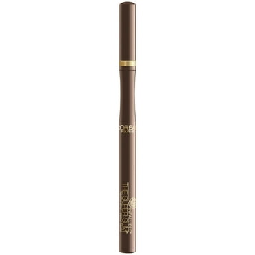 L'Oreal Paris Infallible Super Slim Eyeliner, Liquid, Long-Lasting, Brown, 0.4mm Fine Tip