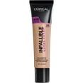 thumbnail image 1 of L'Oreal Paris Infallible Total Cover Liquid Foundation, Buff Beige, 1 fl oz, 1 of 2