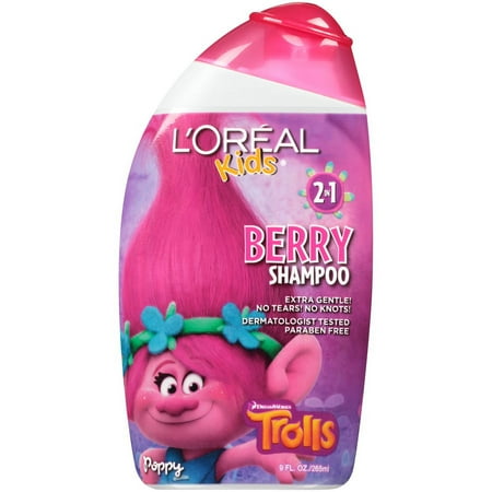 L'Oreal Paris L'Oreal Kids Trolls Strawberry 2-in-1 Kids Shampoo, 9 fl. oz.