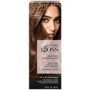 L'Oreal Paris Le Color Gloss One Step Toning Gloss Hair Color, 5 Rich Brunette, 4 fl oz