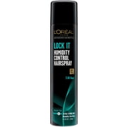 L'Oreal Paris LOCK IT Weather Frizz Control Hairspray, for Normal Hair, 8.25 oz