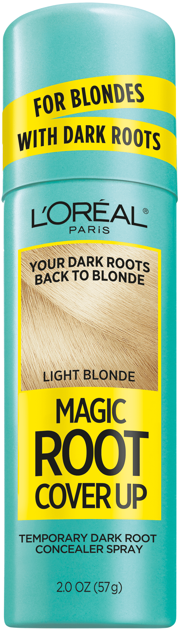 L'Oreal Paris Magic Root Cover Up Concealer Spray, 01 Light Blonde, oz 