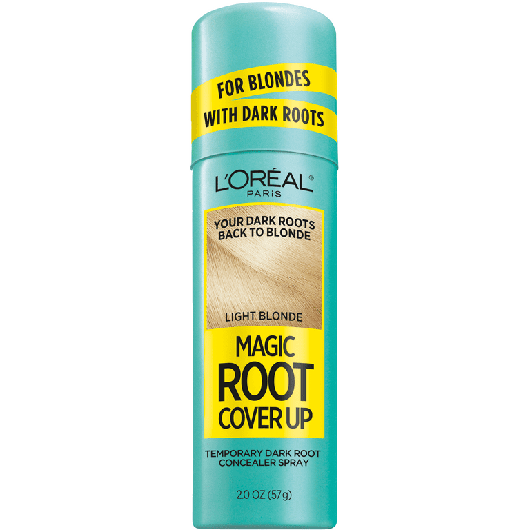 edderkop Dag Grundlæggende teori L'Oreal Paris Magic Root Cover Up Concealer Spray, 01 Light Blonde, 2 oz -  Walmart.com