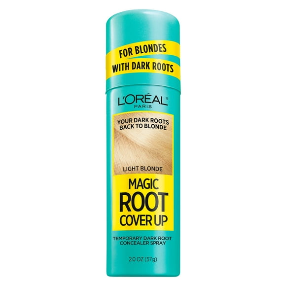 L'Oreal Paris Magic Root Cover Up Concealer Spray Hair Color, Light Blonde, Aerosol, 2 oz