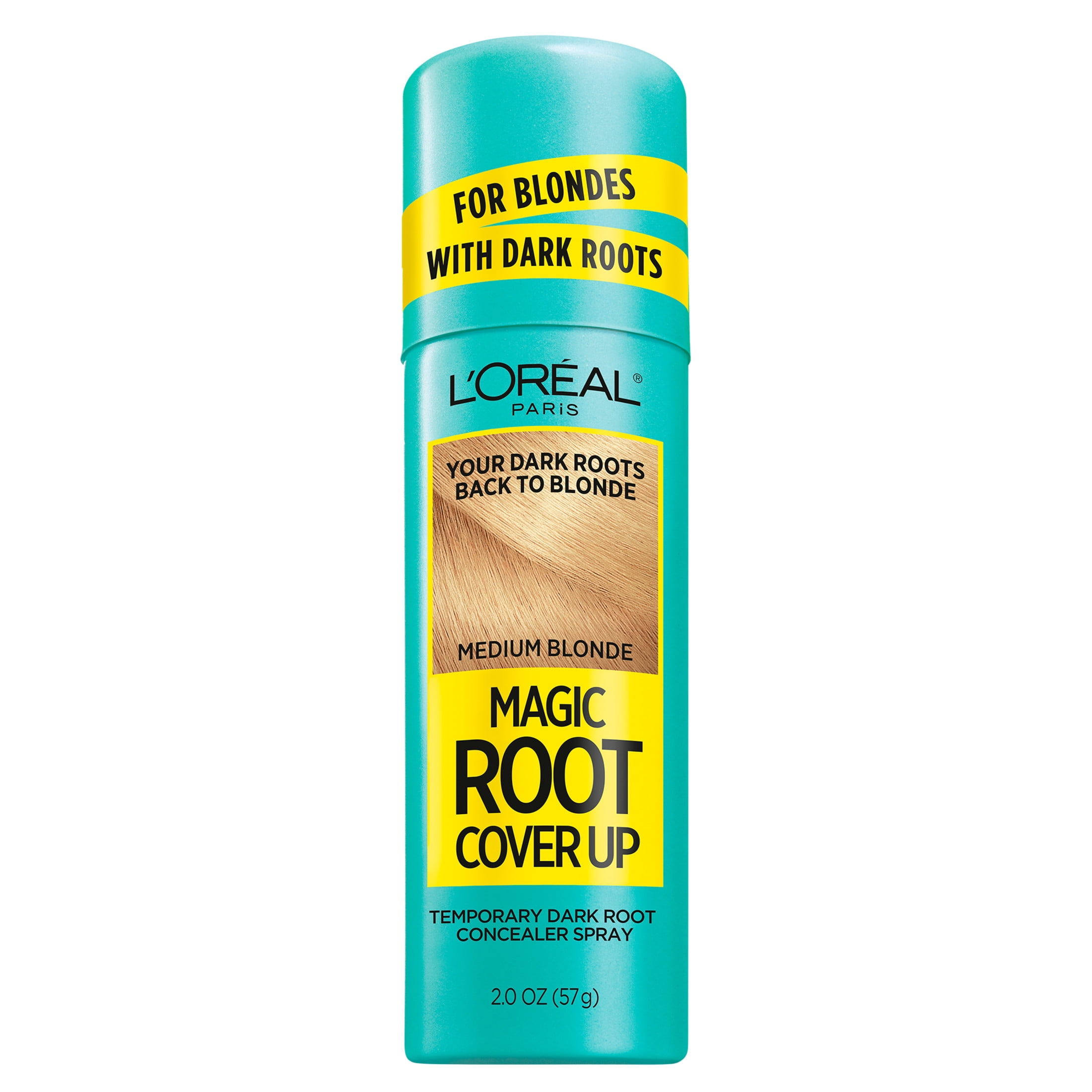 L'Oreal Paris Magic Root Cover Up Temporary Hair Color Concealer Spray, Aerosol, 2 oz