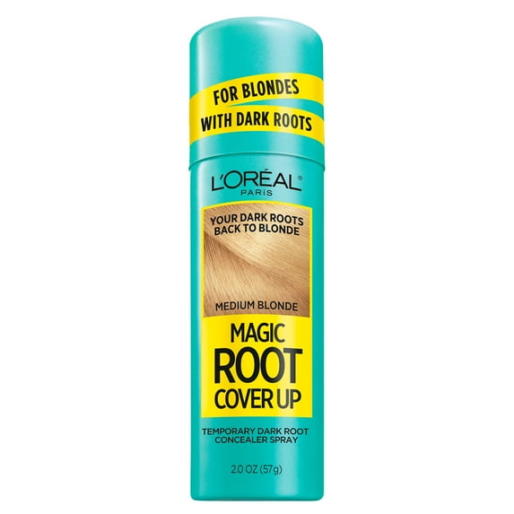 L'Oreal Paris Magic Root Cover Up Temporary Hair Color Concealer Spray, Aerosol, 2 oz