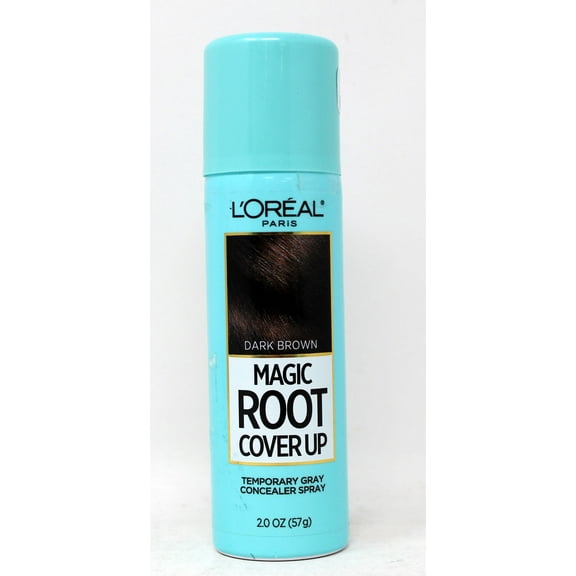 L Oreal Paris Magic Root Cover up Concealer Spray Dark Brown 2 Ounce (Pack of 3)