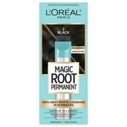L'Oreal Paris Magic Root Rescue 10 Minute Root Hair Coloring Kit, 2 Black, 1 kit