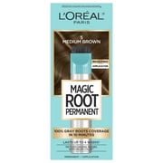 LOreal Paris Magic Root Rescue 10 Minute Root Hair Coloring Kit, 5 Medium Brown, 1 kit