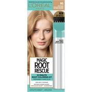 LOreal Paris Magic Root Rescue 10 Minute Root Hair Coloring Kit, 8G Medium Golden Brown, 1 kit