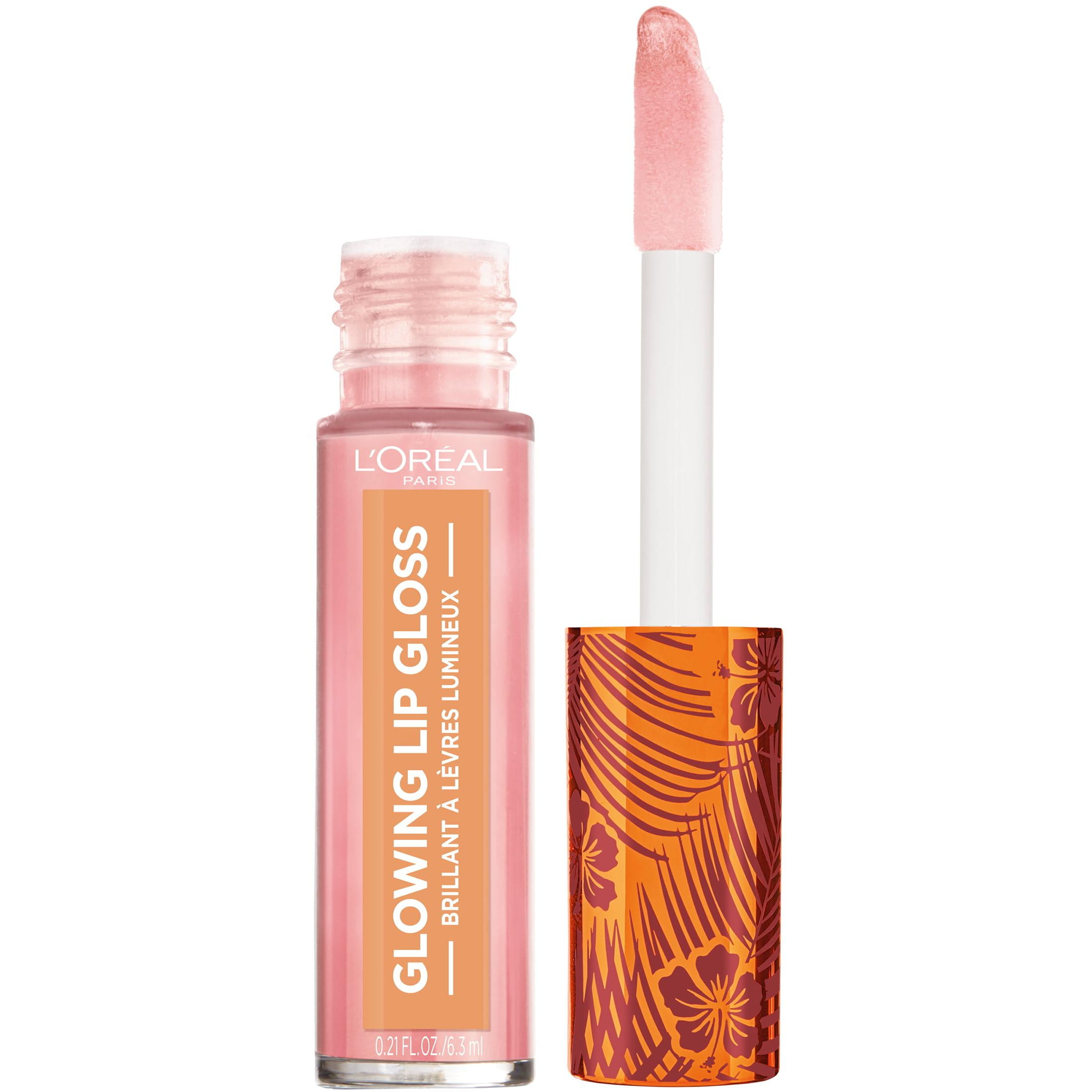 L'Oreal Paris Makeup Summer Belle Makeup Collection Glowing Lip Gloss, Sea You Soon