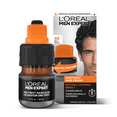 thumbnail image 1 of L'Oreal Paris Men Expert Easy Apply Permanent Haircolor, Covers Grays, Real Black, 1 kit, 1 of 5