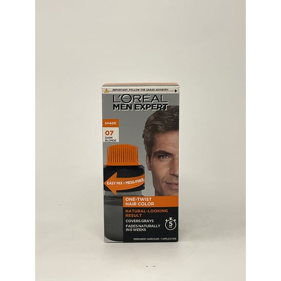 L'Oreal Paris Men Expert Permanent Hair Color, Dark Blonde 07