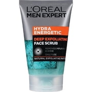 LOral Paris Men Expert Hydra Energetic Deep Exfoliating Face Scrub 100ml