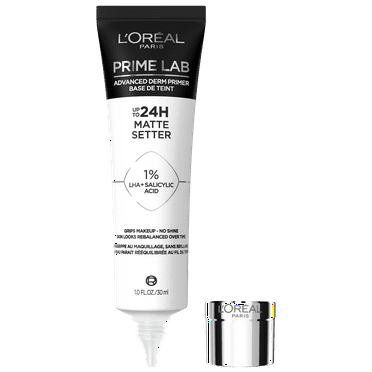L'Oreal Paris Prime Lab Up to 24H Matte Setter Makeup Primer Lotion, No Shine, 1 fl oz