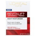 thumbnail image 1 of L'Oreal Paris Revitalift Anti-Wrinkle and Firming Night Cream, 1.7 oz, 1 of 15