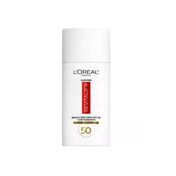 L'Oreal Paris Revitalift Broad Spectrum SPF 50 Invisible UV Fluid - 1.7 fl oz