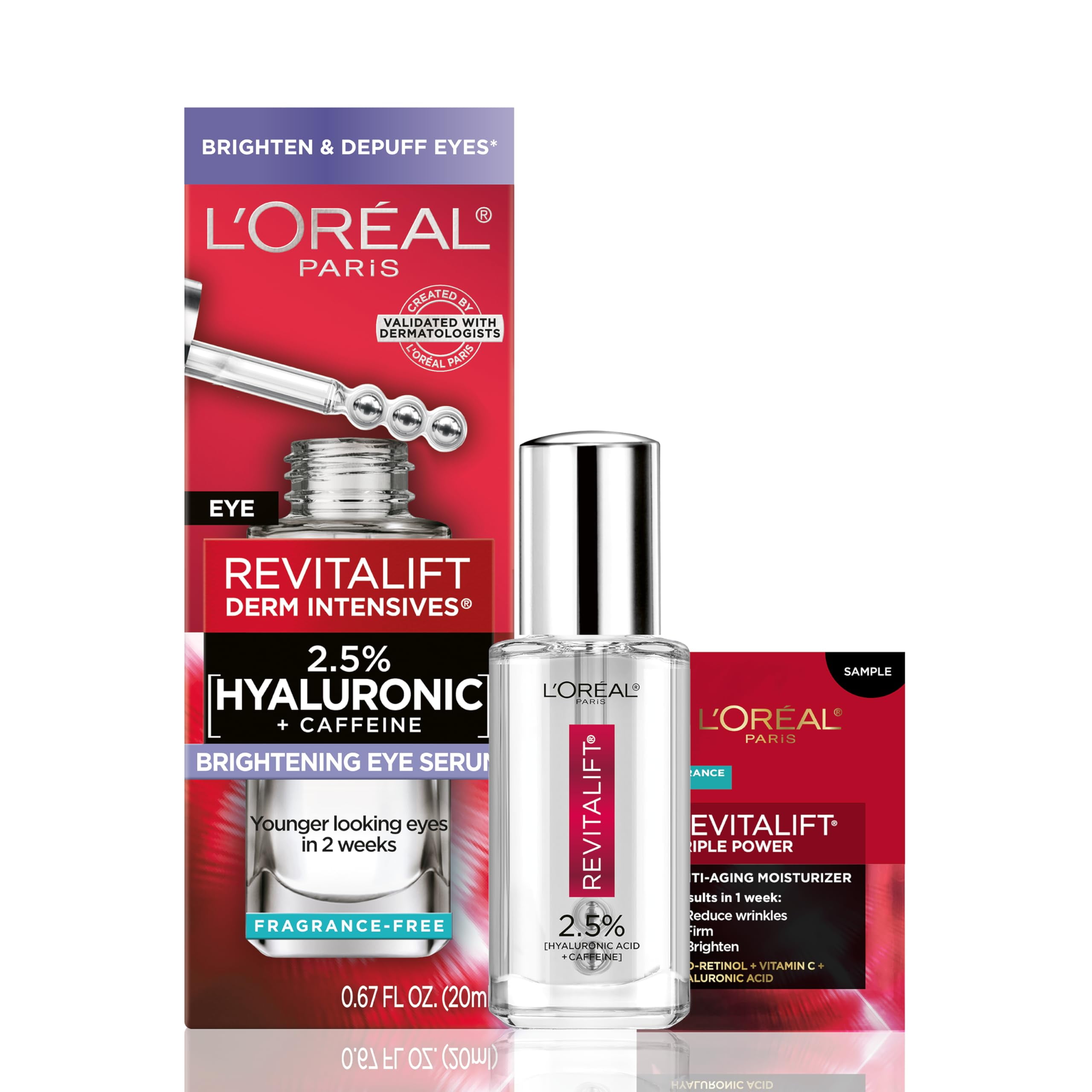 L'Oreal Paris Revitalift Hyaluronic AIF4 Acid + Caffeine Hydrating Eye