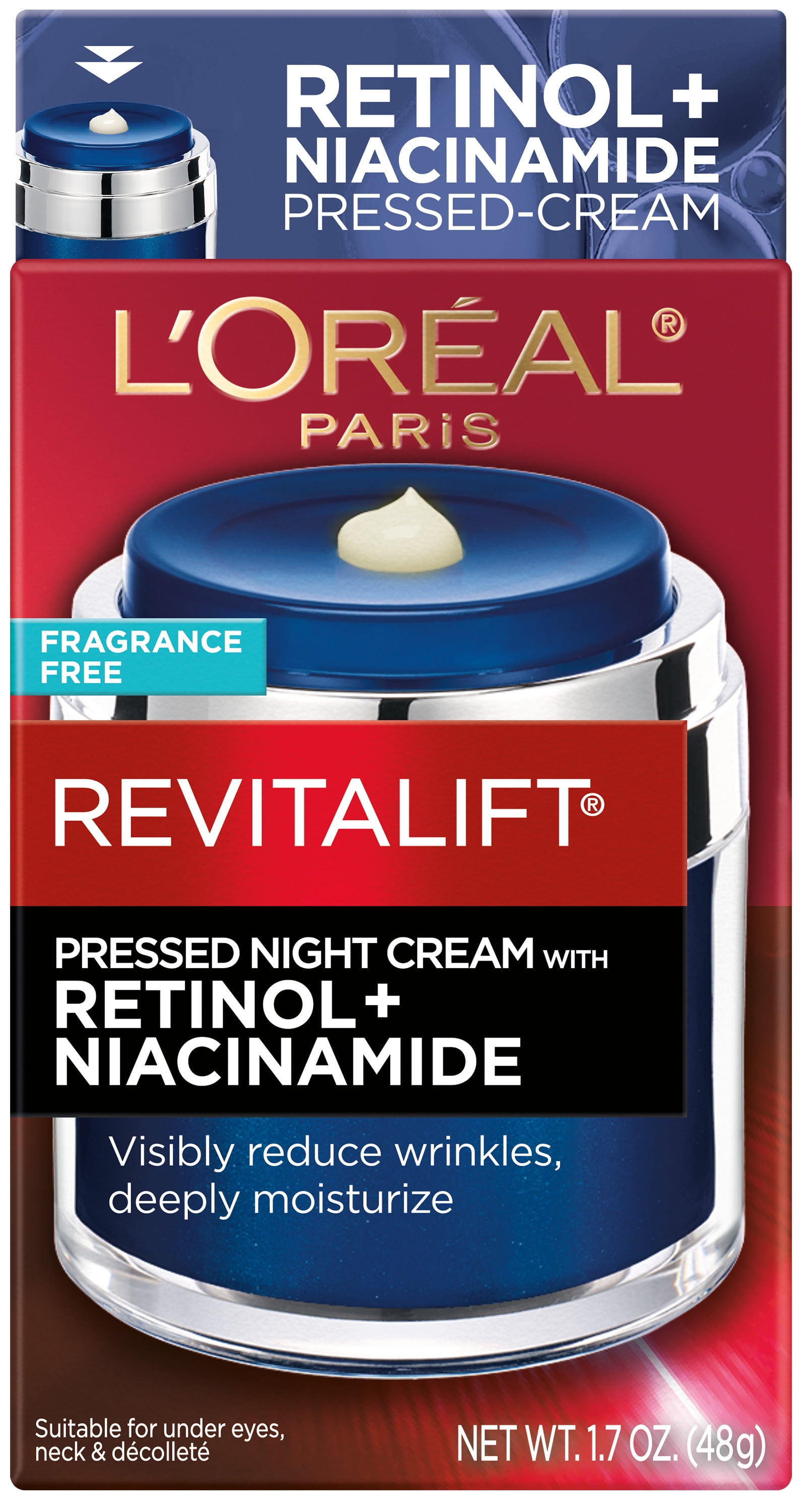 L Oreal Revitalift Pressed Night Cream