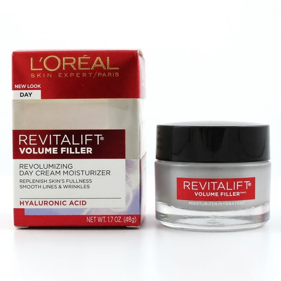 L'Oreal Paris Revitalift Volume Filler Daily Volumizing Moisturizer, Skin Volumizing, 1.7 oz