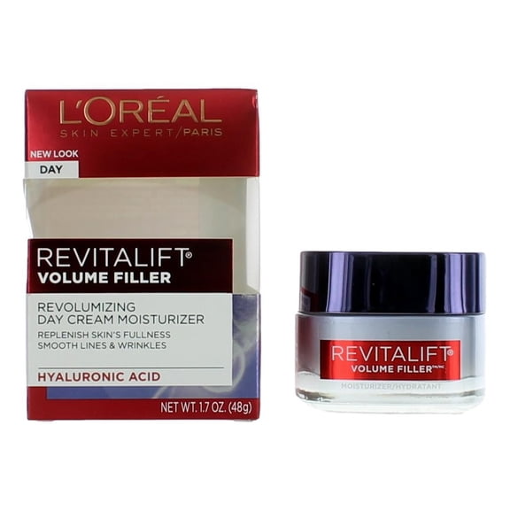 L'Oreal Paris Revitalift Volume Filler Daily Volumizing Moisturizer, Skin Volumizing, 1.7 oz