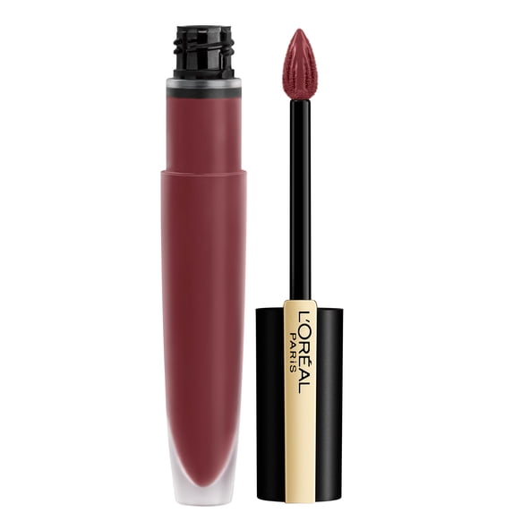 L'Oreal Paris Rouge Signature Lightweight Matte Lip Stain, High Pigment, Prepared, 0.23 oz.