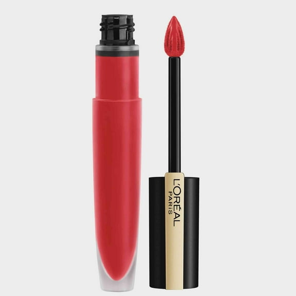 L'Oreal Paris Rouge Signature Lightweight Matte Lip Stain with High Pigment, Red