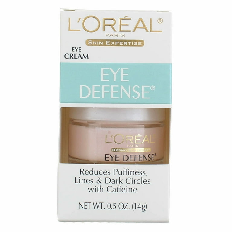 L'Oreal Paris Eye Defense Cream Gel, Reduces Puffiness, Wrinkles